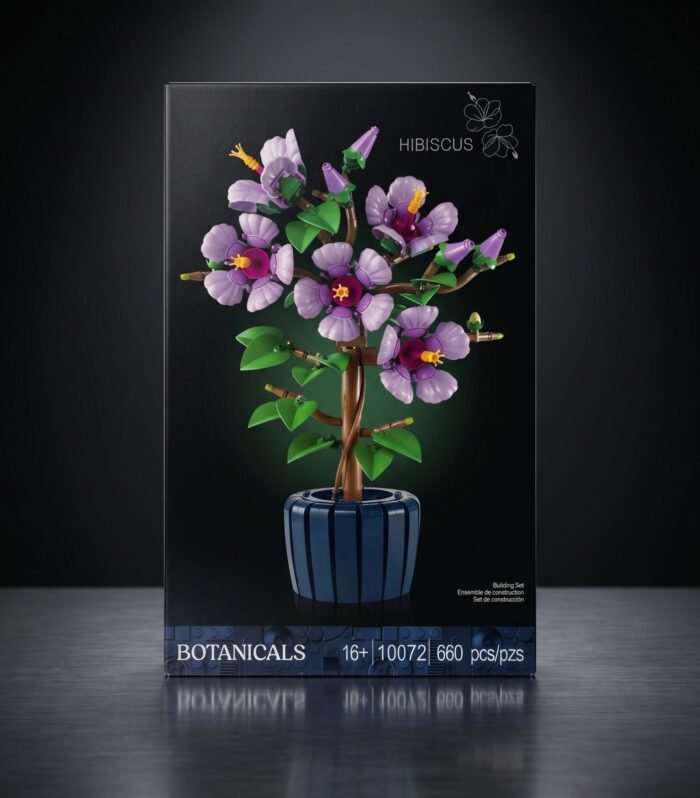 Vază cu Hibiscus