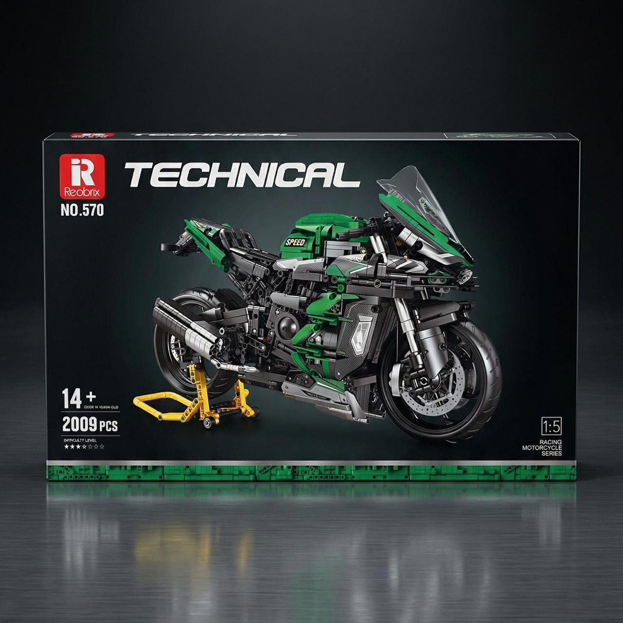 Motocicletă Reo Verde